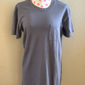 Madewell T-Shirt Dress, Periwinkle, size S